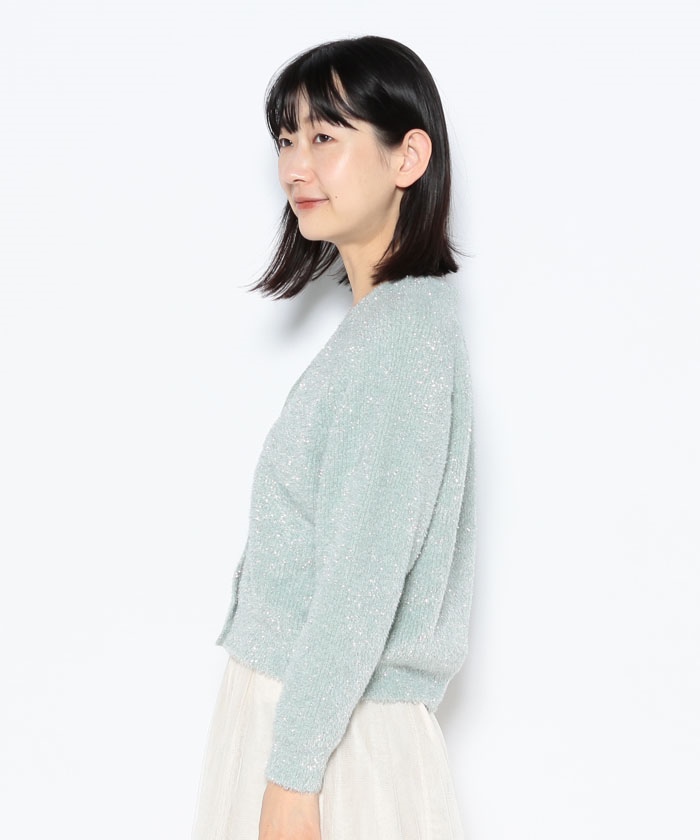 セール 20%OFF】ルーニィ LOUNIE フェザーVネックニット セール 20%OFF】ルーニィ LOUNIE フェザーVネックニット