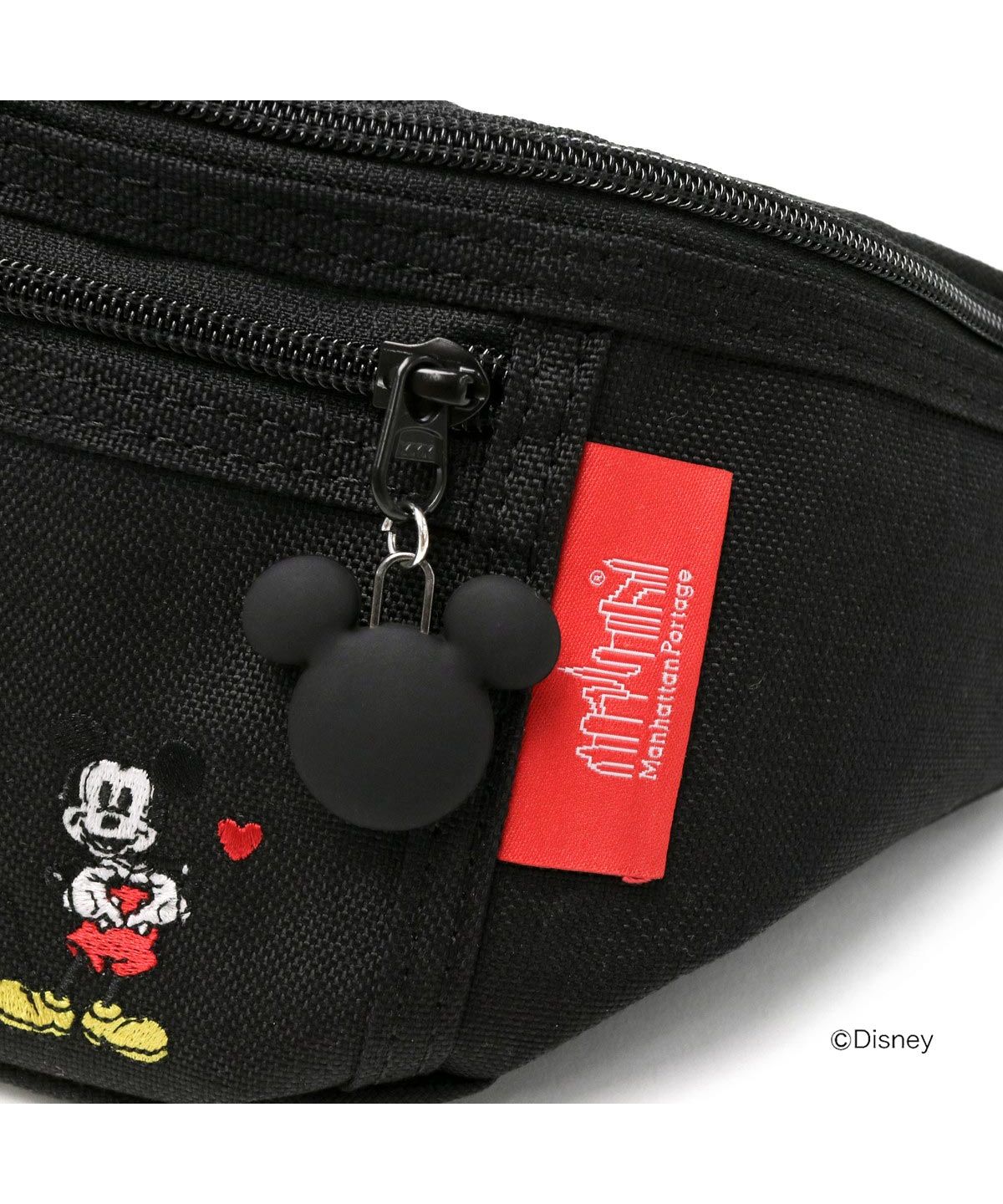 美品試着のみマンハッタンポーテージ×ミッキーウエストバッグ マンハッタンポーテージ Manhattan Portage 【日本正規品