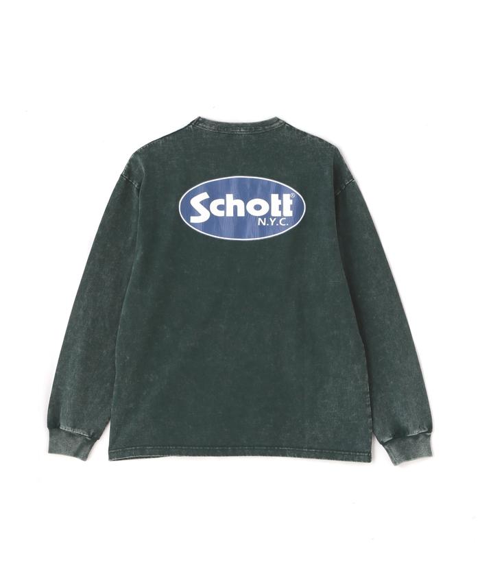◆NEIGHBORHOOD×Schott◆コラボ ロングスリーブTシャツ ◇NEIGHBORHOOD×Schott◇コラボ ロングスリーブTシャツ