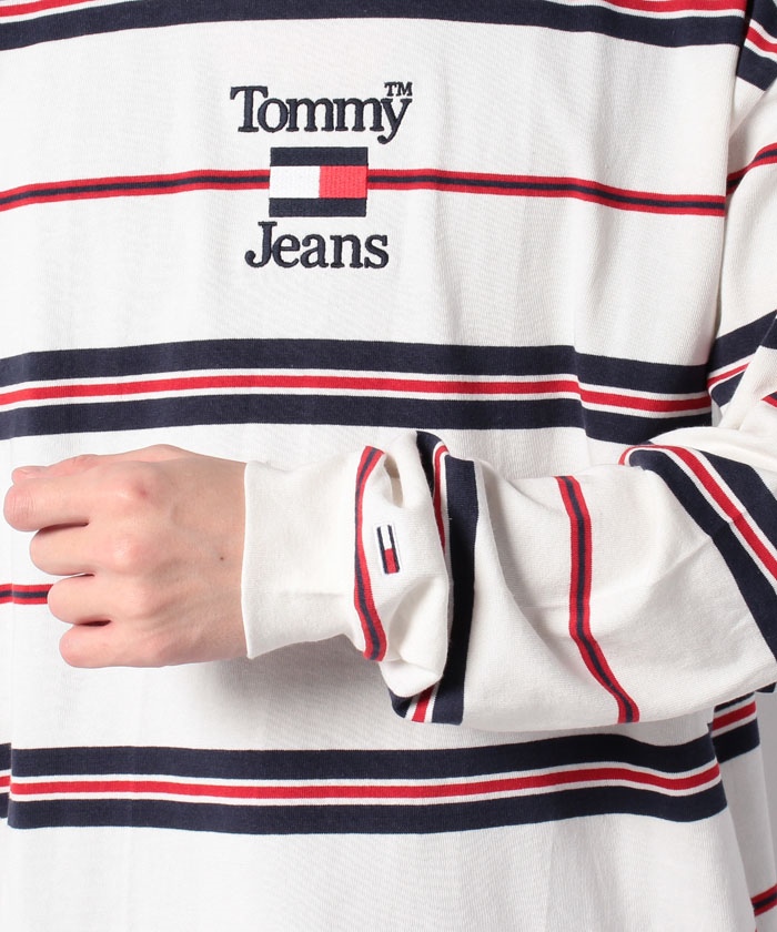  JEANS トミージーンズ ロングスリーブTシャツ 海外限定 クーポン】【セール 50%OFF】トミージーンズ TOMMY JEANS