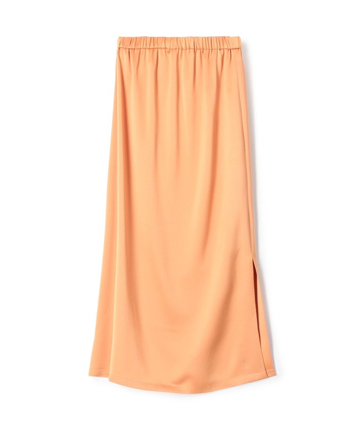 セール 50%OFF】アセテートポリエステルサテン Iラインマキシ