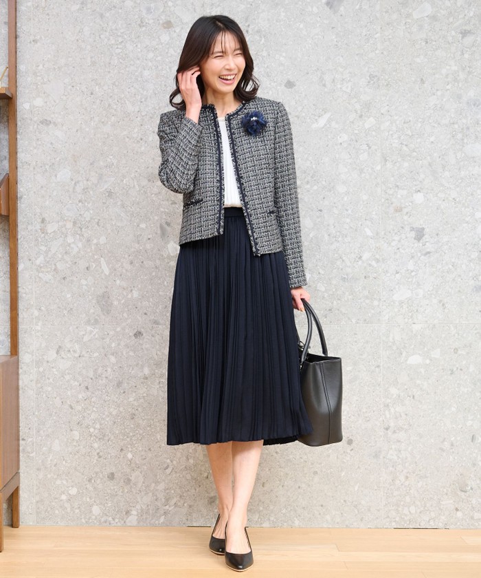 セール 50%OFF】【洗える・ウエストゴム】セレモニープリーツ