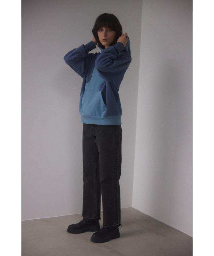セール】wave patch hoodie(505095411) | ブラックバイマウジー(BLACK