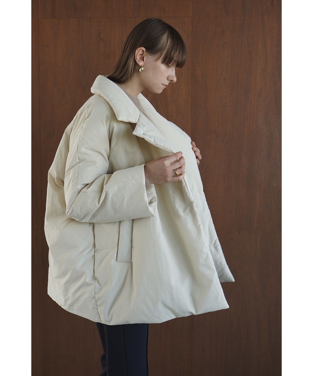 COCOON SHORT DOWN COAT(505087372) | クラネ(CLANE) - d fashion