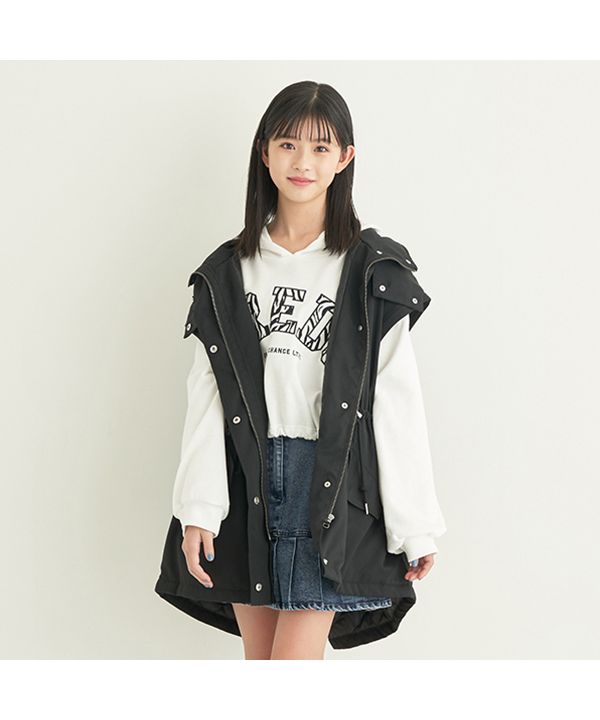 セール 35%OFF】袖取り外し中綿ブルゾン(505085778