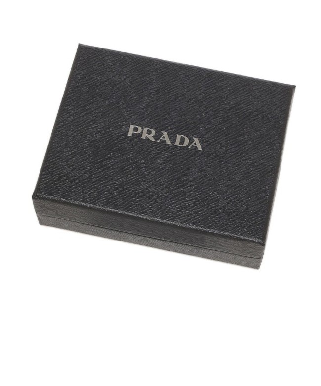 未使用品　PRADA　プラダ　サフィアーノレザー　カードケース　パスケース