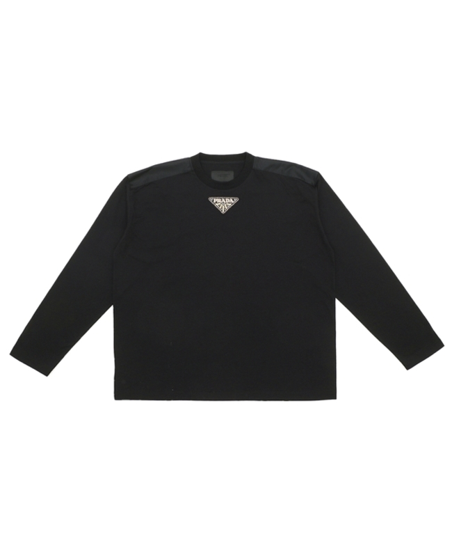 セール】プラダ ロングTシャツ トップス ジャージー リナイロン ...