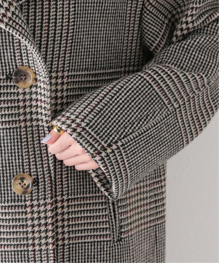 新品タグ付】Plage FAbRICA グレンチェック コート ベージュ