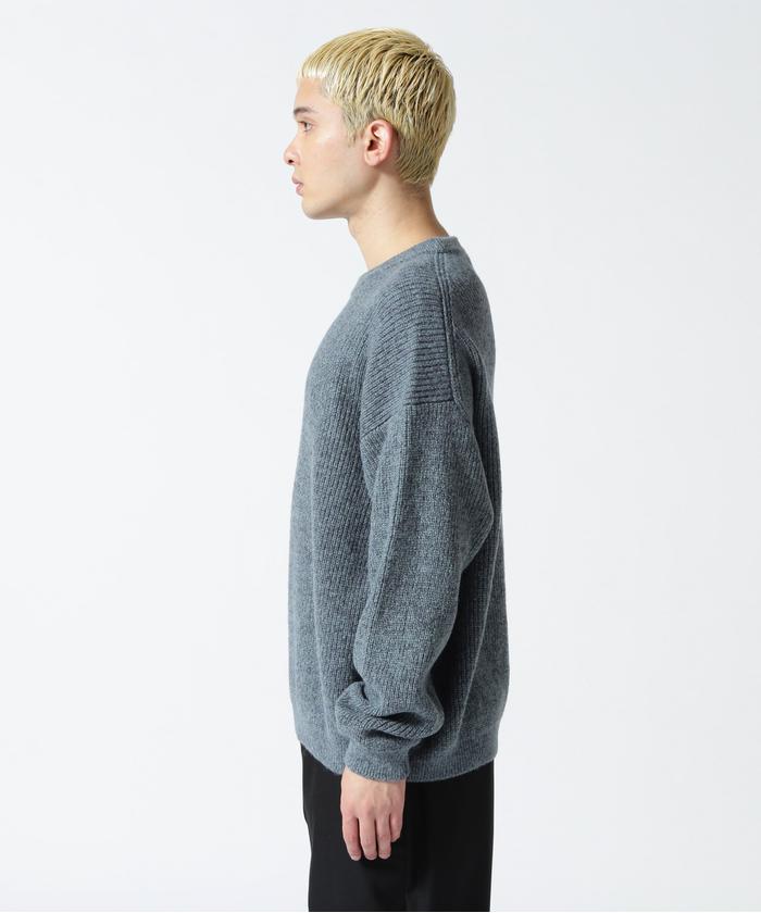 YOKE/ヨーク/BABY ALPACA RIB SWEATER(505101011) | ガーデン YOKE/ヨーク/BABY ALPACA RIB SWEATER(505101011) | ガーデン