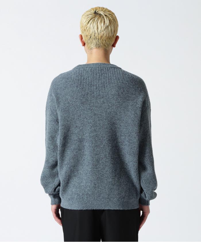 YOKE/ヨーク/BABY ALPACA RIB SWEATER(505101011) | ガーデン YOKE/ヨーク/BABY ALPACA RIB SWEATER(505101011) | ガーデン