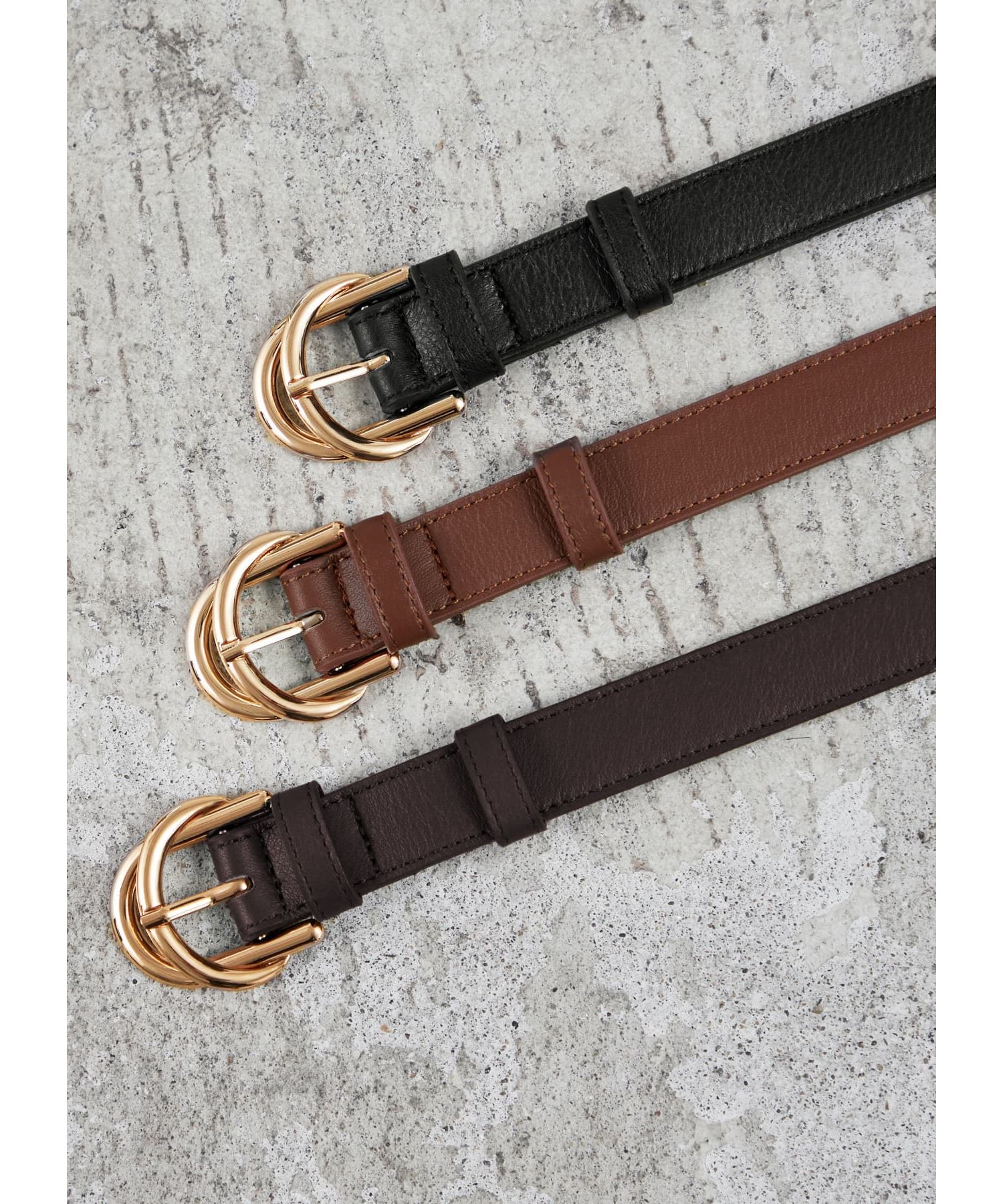 Akino　　　　　　【極美品】ＢＥＲＧＥ　高級ラインストーンレザーベルト fxj0997134_4.jpg