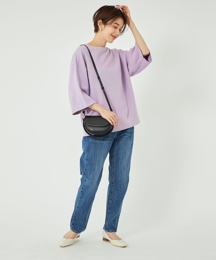 クーポン】【別注】＜Champion＞6分袖 スウェット プルオーバー