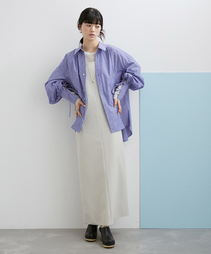 セール 40%OFF】【WEB限定】コードギャザーシャツ(505101716