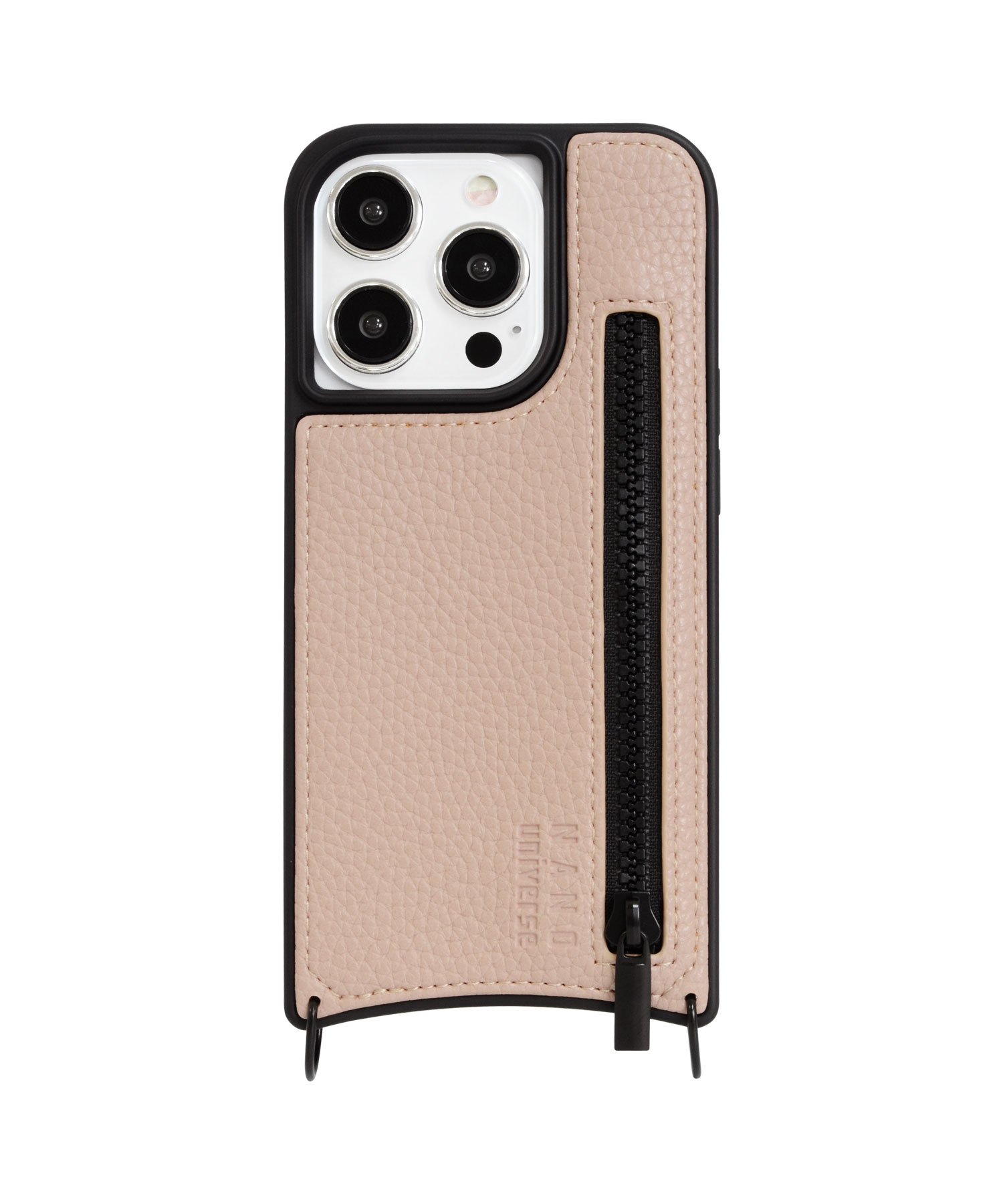 ナノユニバース☆スマホ ショルダー ケース iPhone13/14/14pro クーポン】ナノ・ユニバース NANO universe スマホショルダー