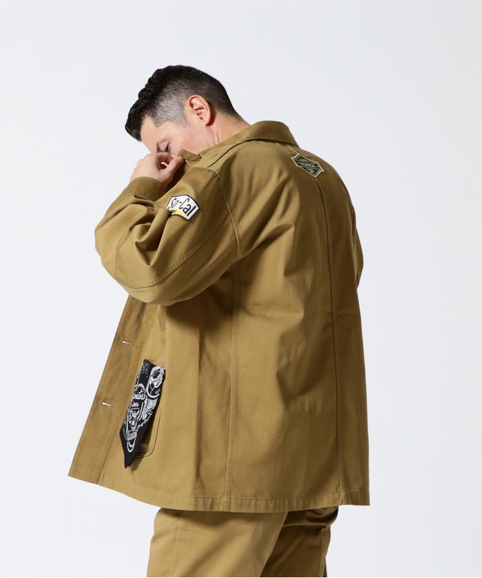 【極美品】AVIREX アヴィレックス アンチフォーリング カバーオール セール 50%OFF】ANTIFOULING COVERALL JACKET / アンチフォー