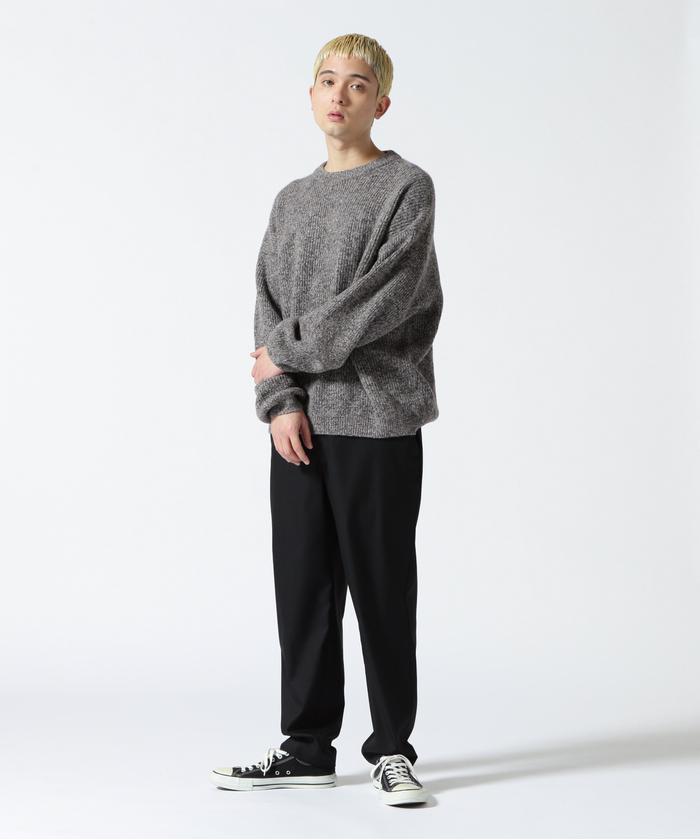 YOKE/ヨーク/BABY ALPACA RIB SWEATER(505101011) | ガーデン YOKE/ヨーク/BABY ALPACA RIB SWEATER(505101011) | ガーデン