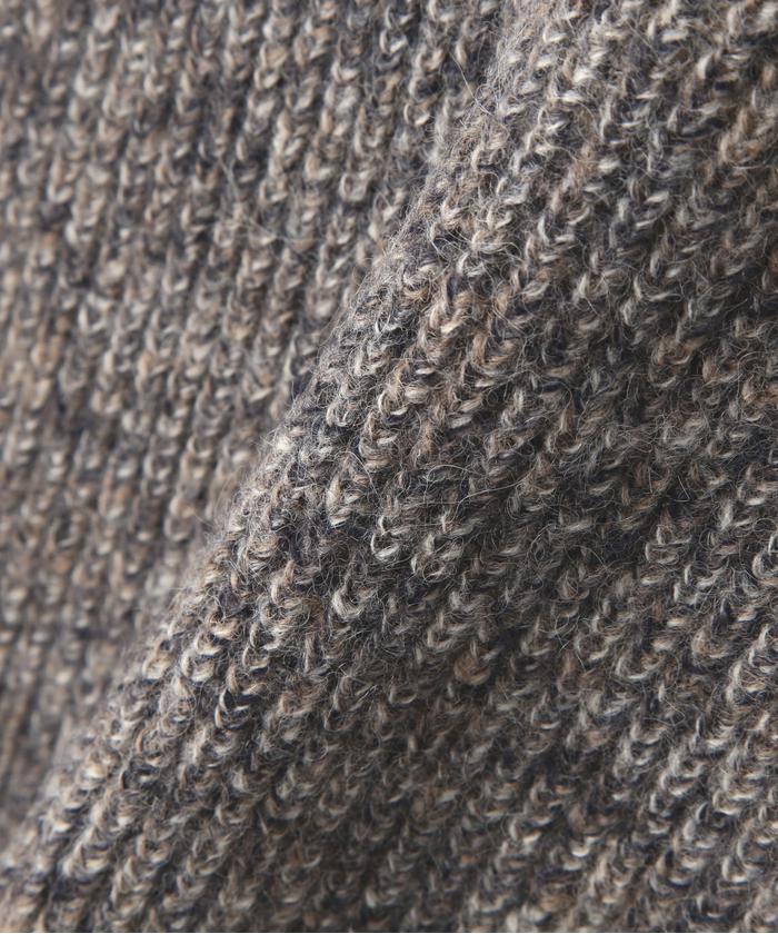 YOKE/ヨーク/BABY ALPACA RIB SWEATER(505101011) | ガーデン YOKE/ヨーク/BABY ALPACA RIB SWEATER(505101011) | ガーデン