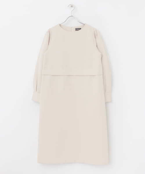 セール20%OFF】ジャガードレイヤードライクワンピース(505103985