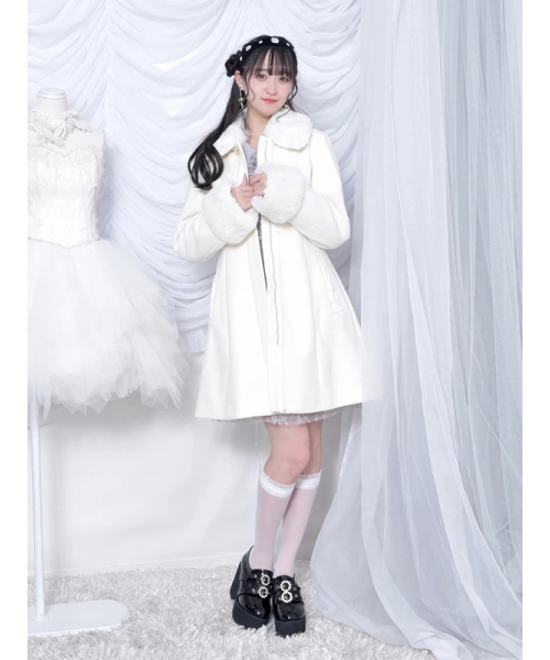 NOÉMIEのお嬢さんファーコート(505106164) | ノエミー(NOEMIE) - d fashion