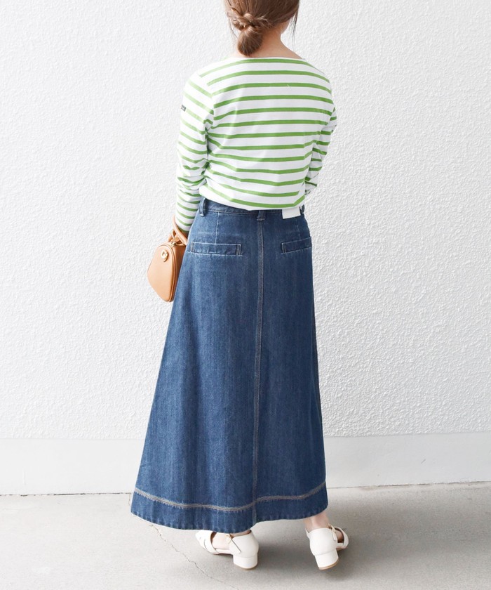 セール 50%OFF】SHIPS any:〈ウォッシャブル〉カーゴ ミディ