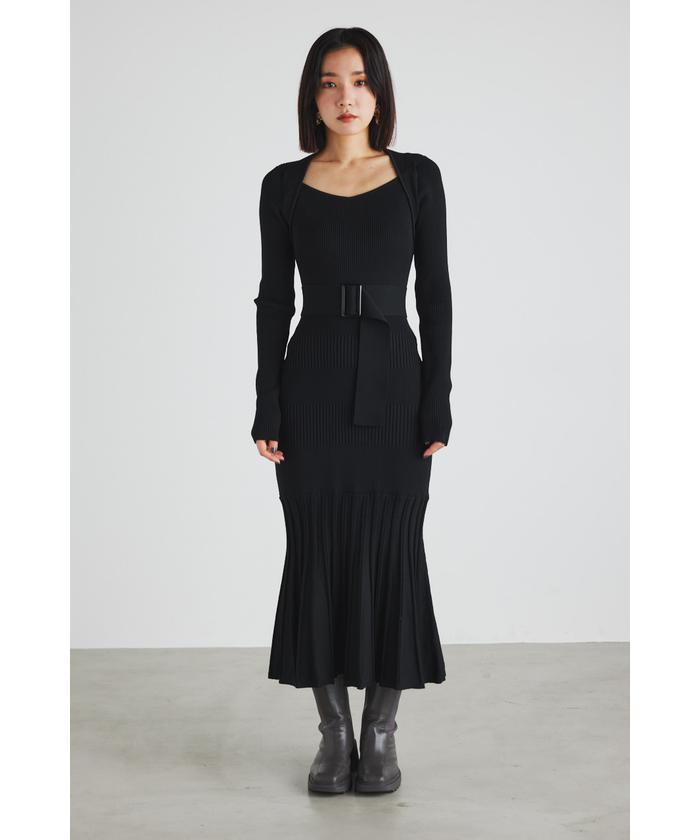 セール 30%OFF】ボレロパターンKnit OP(505107067) | リエンダ