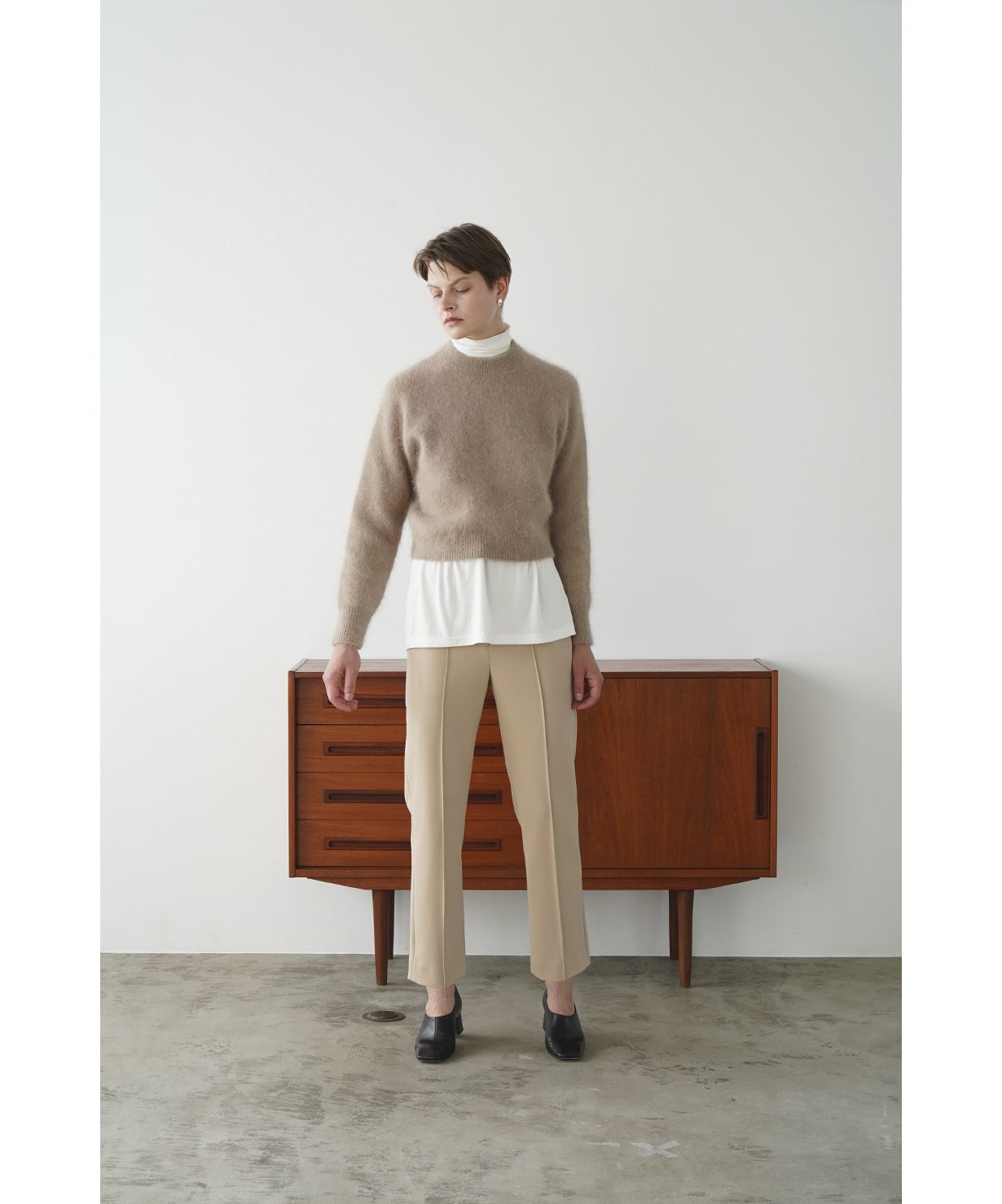 セール】ANGORA COMPACT KNIT TOPS(505095921) | クラネ(CLANE) - d fashion