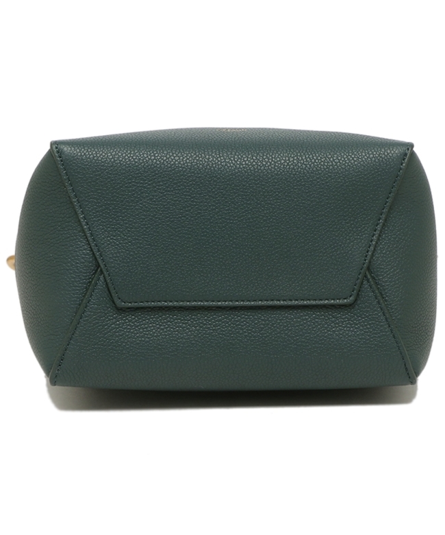 日本初の公式 未使用セリーヌ ベルトバッグ 鞄 グリーン 型押し - バッグ