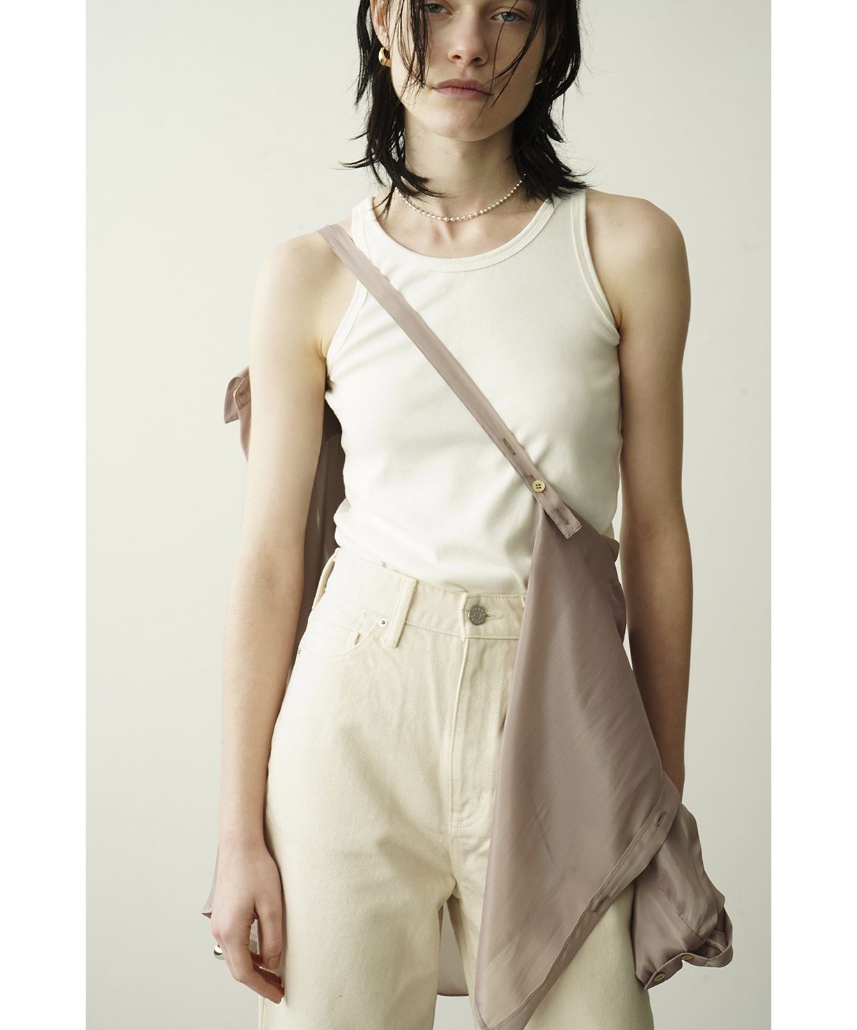 CLANE/クラネ】CHAMBRAY LOOSE SHIRT/シャンブレールーズシャツ