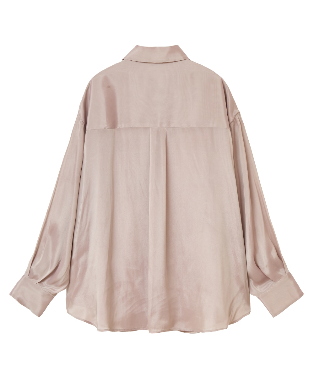 クラネ CLANE CHAMBRAY LOOSE SHIRT （PINK） クラネ CLANE CHAMBRAY LOOSE SHIRT （PINK） - ファッション