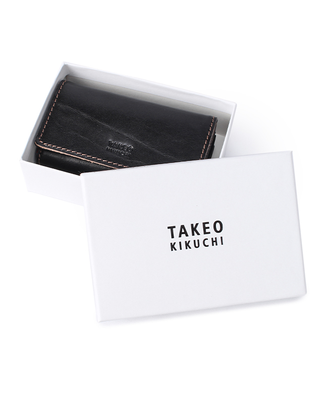値下げ 新品 タケオキクチ キーケース レザー 本革 TAKEO KIKUCHI TAKEO KIKUCHI 最大27% 7/22限定 タケオキクチ キーケース