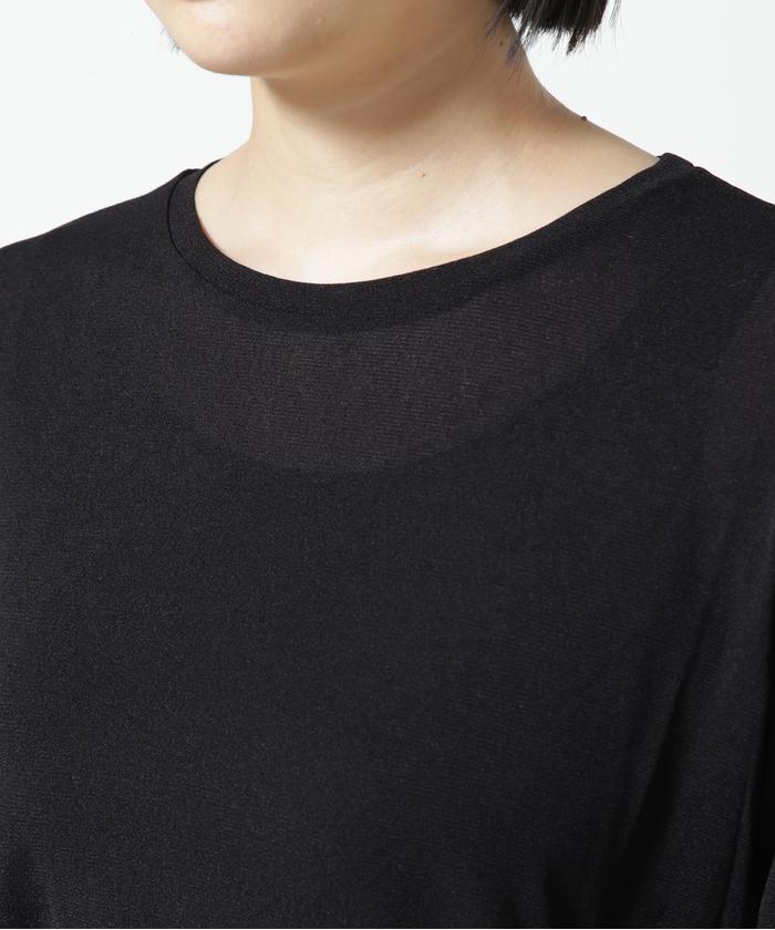 セール 40%OFF】DROIT BELLO(ドロイトベロ) シアーメローロングTシャツ