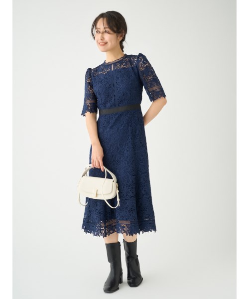 上品なシルエット♥エレガント レースワンピース/追跡有 レースワンピース(505109892) | CELFORD(CELFORD) - d fashion