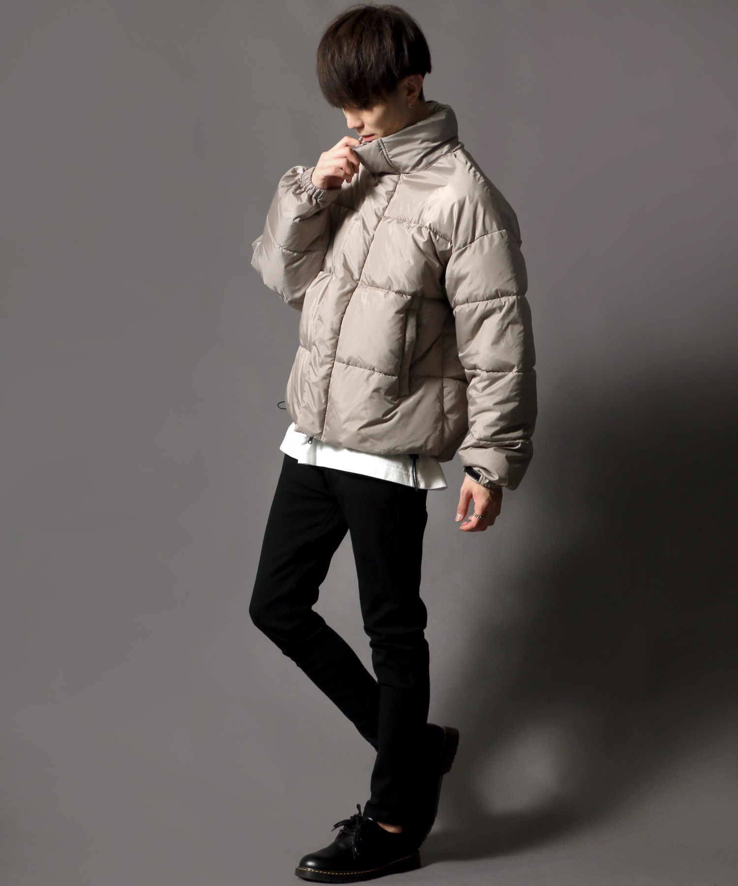 セール】【SITRY】別注 WIDE FIBER DOWN JACKET/フード収納可能 ワイド