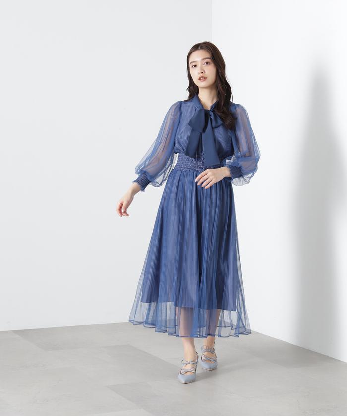 JILL by JILL STUART ボウタイワンピース チュールボウタイワンピース | ジル バイ ジル スチュアート