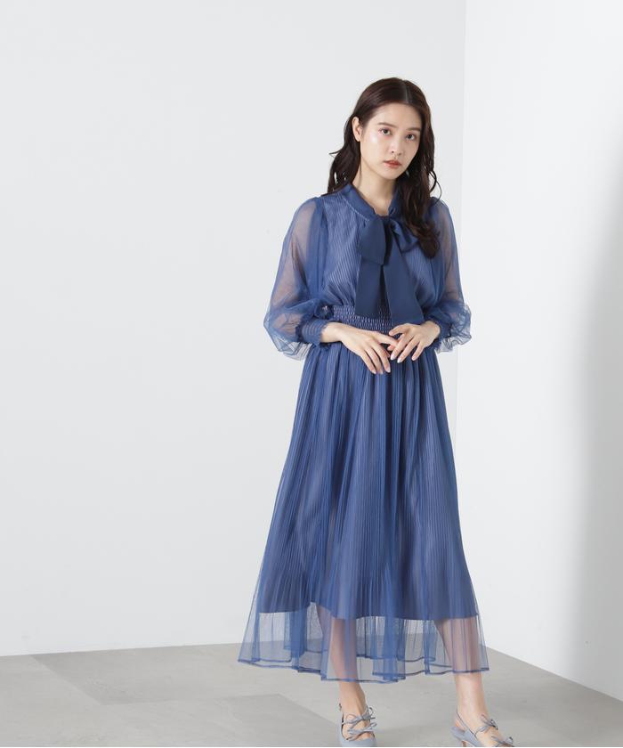 JILL by JILL STUART ボウタイワンピース ジルチュアートボウタイワンピース