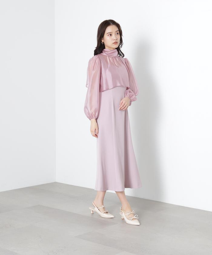 ワンピース lulu_SOOR PLOOM gilda dress Fubail / ロングニットレイヤードワンピース