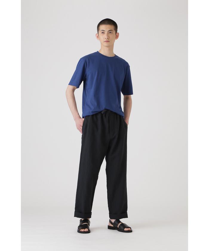 綿×麻　マーガレットハウエルパンツ　size1 2024SS/定価3.5万】マーガレットハウエル MARGARET HOWELL PLAIN