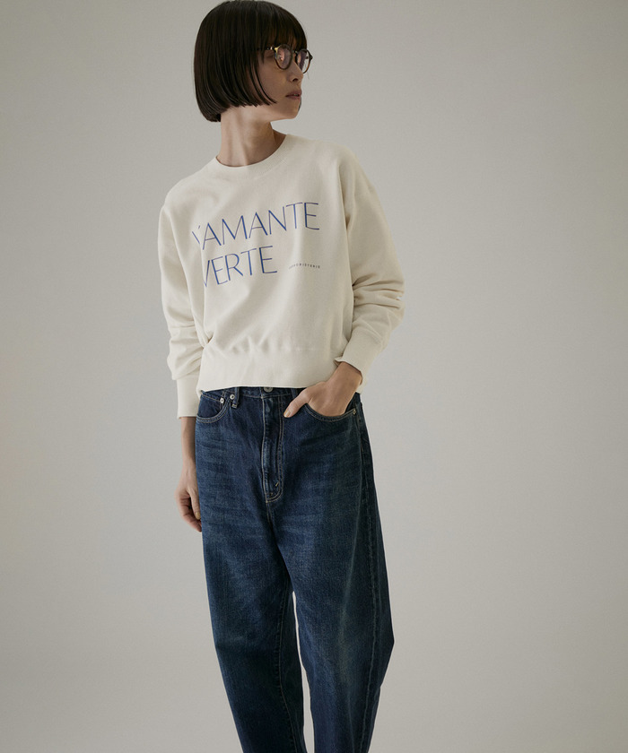 サロン アダム エ ロペ クロップドロゴプルオーバー クリーミーコットン- SALON adam et ropé(サロン アダム エ ロペ) / クロップドロゴ