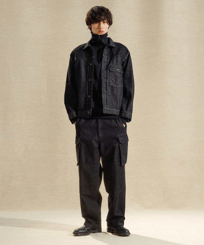 セール 65%OFF】【コットンUSA】ビックシルエット デニム セール 65%OFF】【コットンUSA】ビックシルエット デニム
