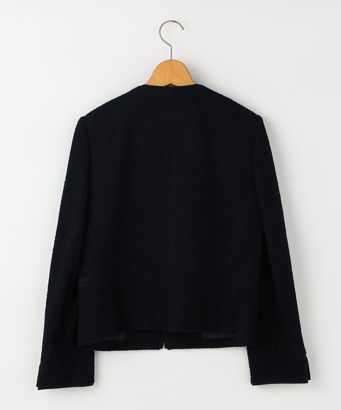セール 30%OFF】コンパクトインレイクルーネックジャケット