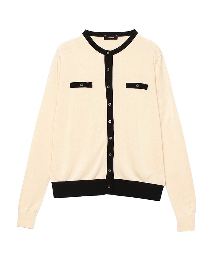 極美品★ADORE アドーア★シルク ニット アンサンブル カーディガン シルクブレンドアンサンブルニット(505113408) | アニュアンス