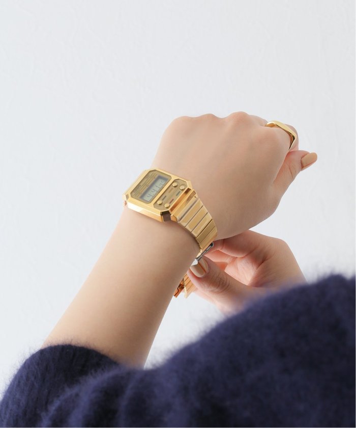 【新品未使用】CASIO A100WEG-9AJF 【国内正規品】 CASIO 国内正規保証 CASIO “STANDARD” A100WEG-9AJF ゴールド