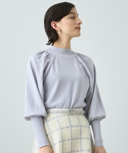 メリノボリュームスリーブプルオーバー(505088222) | アナイ(ANAYI) - d fashion