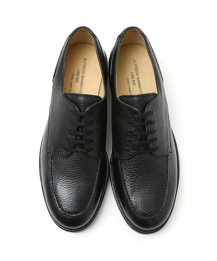 alfredoBANNISTER 【店舗WEB限定】 Uチップ ダービーシューズ alfredoBANNISTER ビジネスシューズ 「販売店舗限定」Uチップ