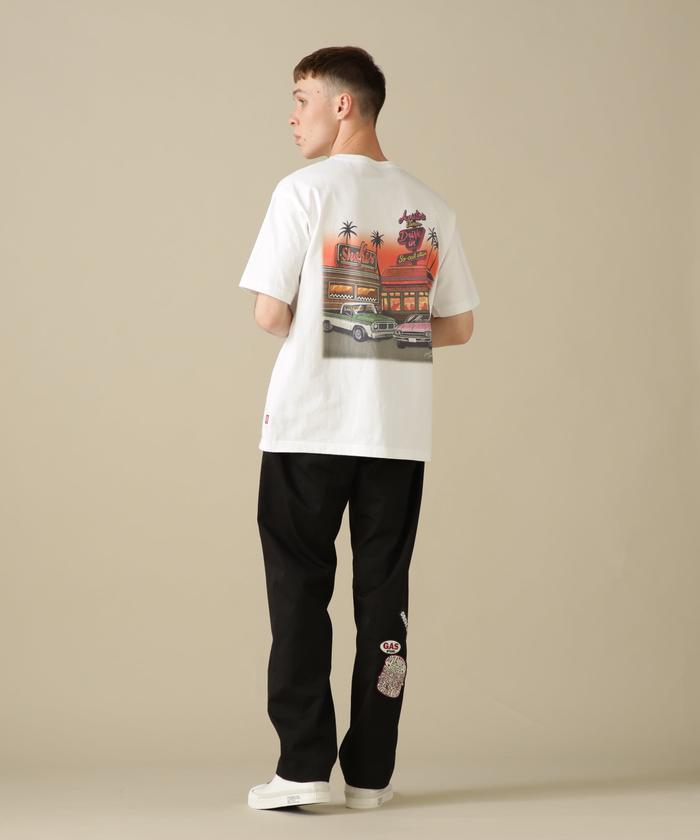 セール】WEST COAST SHORT SLEEVE T－SHIRT DINER/Tシャツ