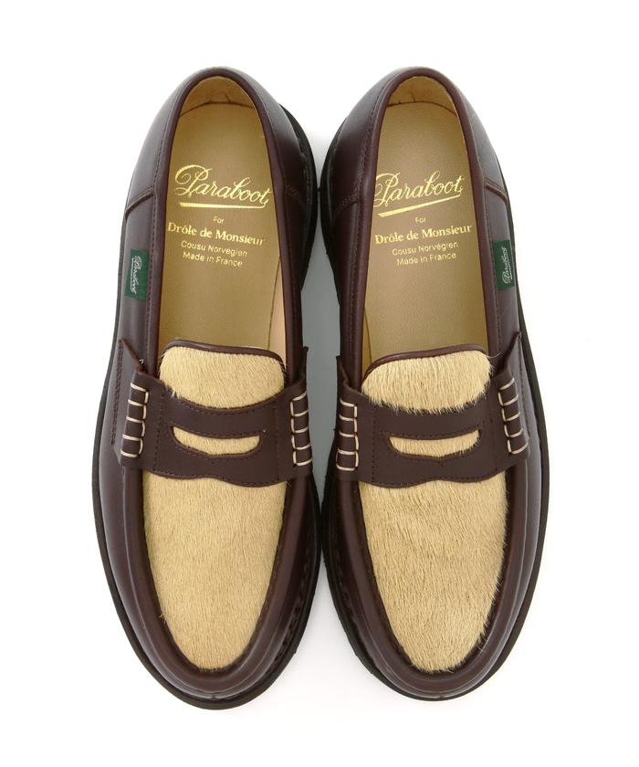 セール】DROLE DE MONSIEUR X PARABOOT LOAFER(アウトレット商品 セール】DROLE DE MONSIEUR X PARABOOT LOAFER(アウトレット商品