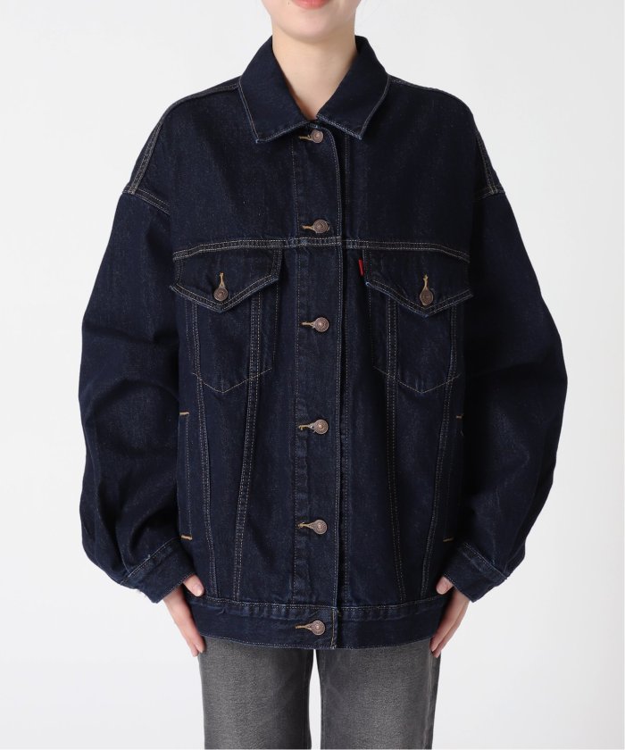 LEVI'S/リーバイス】 XL WOMENS TRUCKER:デニムジャケット LEVI'S/リーバイス】 XL WOMENS TRUCKER:デニムジャケット