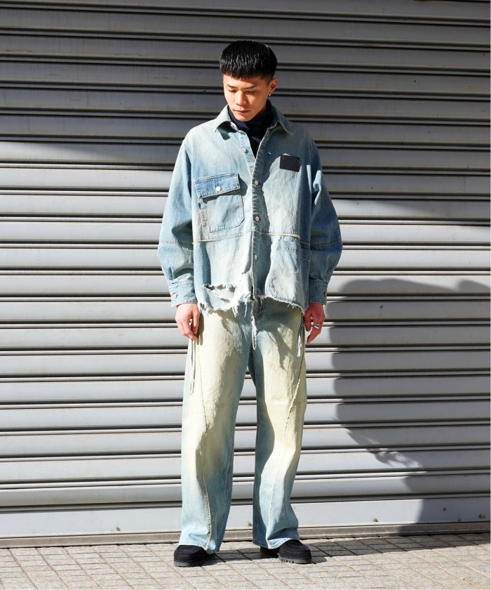 JIEDA / ジエダ】USED LOOSE FIT JEANS(505115784) | パルプ(PULP) - d ...