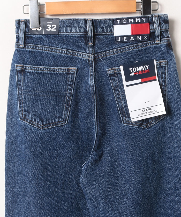 トミージーンズ TOMMY JEANS ハイライズワイドワイドジーンズ