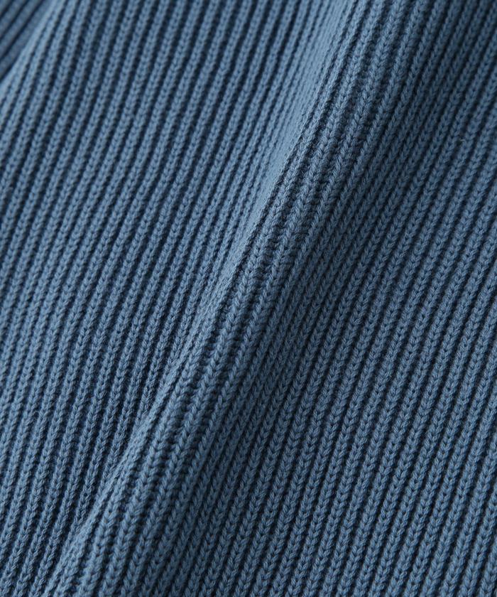 【Crepuscule】ドライバーズコットンニット BEAMS T（ビームスT）crepuscule / Drivers Knit（トップス